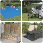 Tent su kilpom Balta 6 x 12 m 180 gsm PE