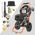 Gaspper GP3300DA benzininis auk&scaron;to slėgio plovimo įrenginys, Briggs & Stratton, 6,3 HP, 220 bar / 3 200 PSI