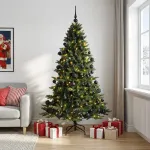 Dirbtinė kalėdinė eglutė su rutuliuku 240 cm 300 LED
