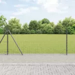 Suvirinta vielos tvora su betono baze 10 x 0,8 m (P x A)