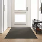 Durų kilimėlis Kita Antracito ir juoda 120 x 250 cm