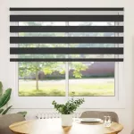 zebrinės žaliuzės 155x100 cm audinio plotis 150,9cm poliesteris
