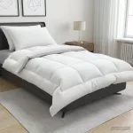 Antklodės ir pagalvių rinkinys 3 vnt. 135x220 cm Žiema 450 GSM