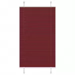 Klostuotos žaliuzės, bordo spalvos, 70x100 cm, audinys, plotis 69,4 cm, poliesteris