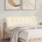 Apsaugos Pagalvė Kreminė 160 x 50 cm Kordūrinis audinys