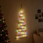 Kabantis Kalėdų medis 120 cm 50 LED Įvairių spalvų