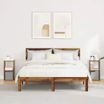Naktinis staliukas 2 pcs Senas medis 25,5 x 22 x 49,5 cm
