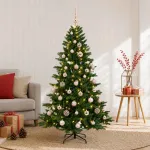 Dirbtinė kalėdinė eglutė su rutuliuku 120 cm 150 LED