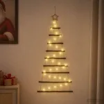 Kabantis Kalėdų medis 120 cm 50 LED &Scaron;ilta balta