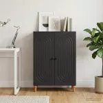 Kabalas Juoda 66 x 34,5 x 90 cm Apdirbta mediena