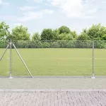 Suvirinta vielos tvora su betono baze 10 x 0,8 m (P x A)