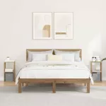 Naktinis staliukas 2 pcs Amatininkų ąžuolas 25,5 x 22 x 49,5 cm