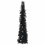 Dirbtiniai Kalėdų medžiai PET Black