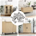 Užrakto veržlė 12 pcs Sidabro M6 x 25 mm Plienas