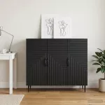 Kabalas Juoda 89 x 34,5 x 80 cm Apdirbta mediena