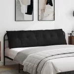 Apsaugos Pagalvė Juoda 180 x 50 cm Mikropluo&scaron;to audinys