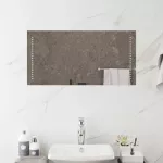 LED vonios veidrodis Skaidrus 80 x 40 cm grūdintas stiklas