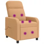 Masažinis atlo&scaron;iamasis krėslas Smėlio Boucl&eacute;