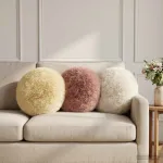 Pagalvėlės užvalkalas 2 pcs HEERLEN Rožinė &Oslash; 40 cm PV pūkinis