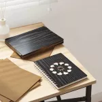 Dekoratyvinės Panelės 12 pcs Juodas ąžuolas 21 x 30 x 0,27 cm