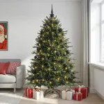 Dirbtinė kalėdinė eglutė su rutuliuku 240 cm 300 LED