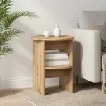 &Scaron;oninė spintelė 2 pcs Amatinė Ąžuolas &Oslash;40 x 50 cm