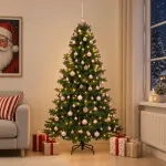 Dirbtinė kalėdinė eglutė su rutuliuku 240 cm 300 LED