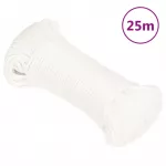 Valties virvė, visi&scaron;kai balta, 3mm, 25m, polipropilenas