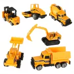 Statybinių ma&scaron;inų automobilių rinkinys i&scaron; 6 dalių