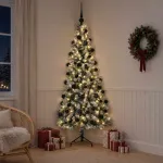 Dirbtinė kalėdinė eglutė su rutuliuku 240 cm 300 LED