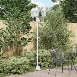 Sodo &scaron;viesa Balta 57 x 49 x 241 cm Aliuminis ir stiklas