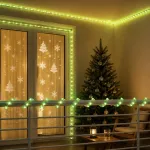 LED kalėdinė &scaron;viečianti žarna 240 LED Žalia ir 10 m
