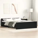 Lovos rėmas be čiužinio, 120x190 cm, apdirbta mediena