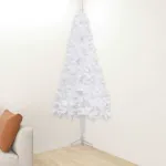Dirbtiniai Kalėdų medžiai PVC ir Plienas White