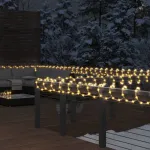 LED juosta su 240 &scaron;iltos baltos spalvos LED, 10m, PVC