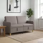Sofa su saugojimo vieta Taupe 152 x 78 x 87 cm Poliesteris
