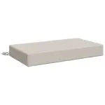 Sėdynės pagalvėlė SOEST 100% poliesteris Balta 70 x 40 x 10 cm