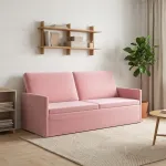 3 vietų sofa Rožinė 190 x 81 x 82 cm Aksomas