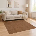 Kilimas Pilka 160 x 160 cm Džiutas