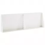 Sienelė 2 vnt. 60 x 12 x 50 cm Plienas Balta