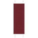 Klostuotos žaliuzės, bordo spalvos, 45x100 cm, audinys, plotis 44,4 cm, poliesteris