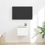 TV sieninė spintelė Balta 39 x 31 x 29,5 cm Apdirbta mediena