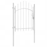 Sodo vartai Woerden plienas 1x1,25 m balti