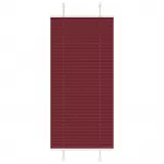 Klostuotos žaliuzės, bordo spalvos, 55x100 cm, audinys, plotis 54,4 cm, poliesteris