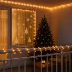 LED kalėdinė &scaron;viečianti žarna 240 LED Geltona ir 10 m