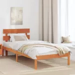 Lovos rėmas Ruda 100 x 200 cm Pu&scaron;ies medienos masyvas