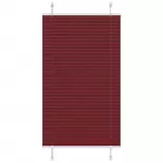 Klostuotos žaliuzės, bordo spalvos, 75x100 cm, audinys, plotis 74,4 cm, poliesteris