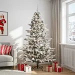 Dirbtinė kalėdinė eglutė su rutuliuku 180 cm 300 LED