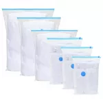 Saugojimo mai&scaron;eliai 10 pcs Skaidrūs ir mėlyni 130 x 100 cm
