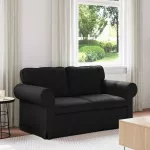 Sofa Juoda 155 x 82 x 80 cm audinys